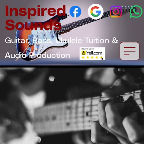 Inspired Sounds : Guitar, Bass, Ukulele Tuition & Audio Production profile picture